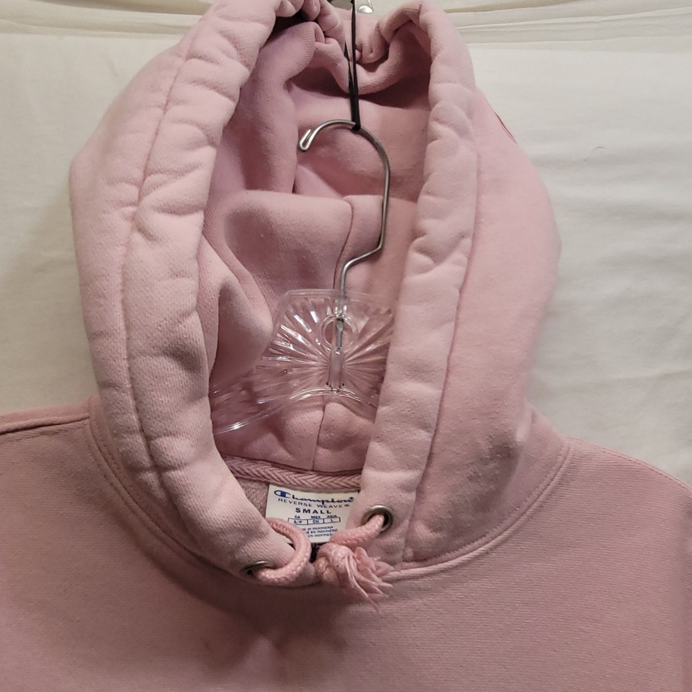 Champion Reverse Weave Hasbro Candy Land Hoodie Pink Gingerbread Adult Small - Picture 13 of 16